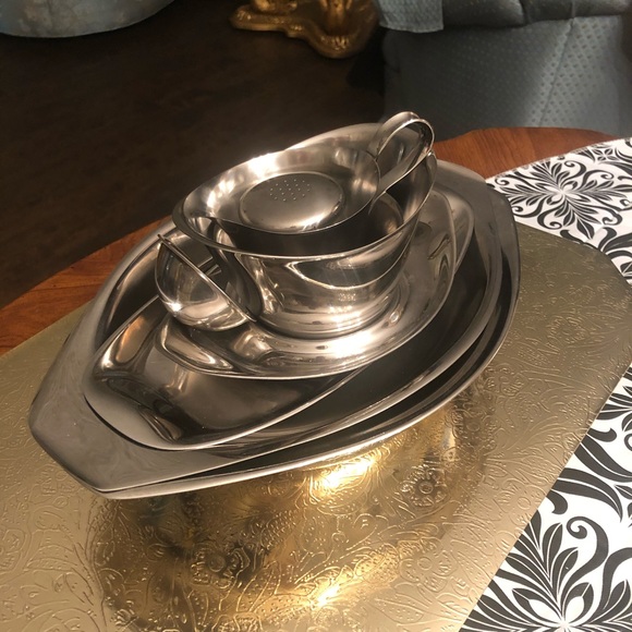 9 piece Cromargan camping set - Picture 7 of 8